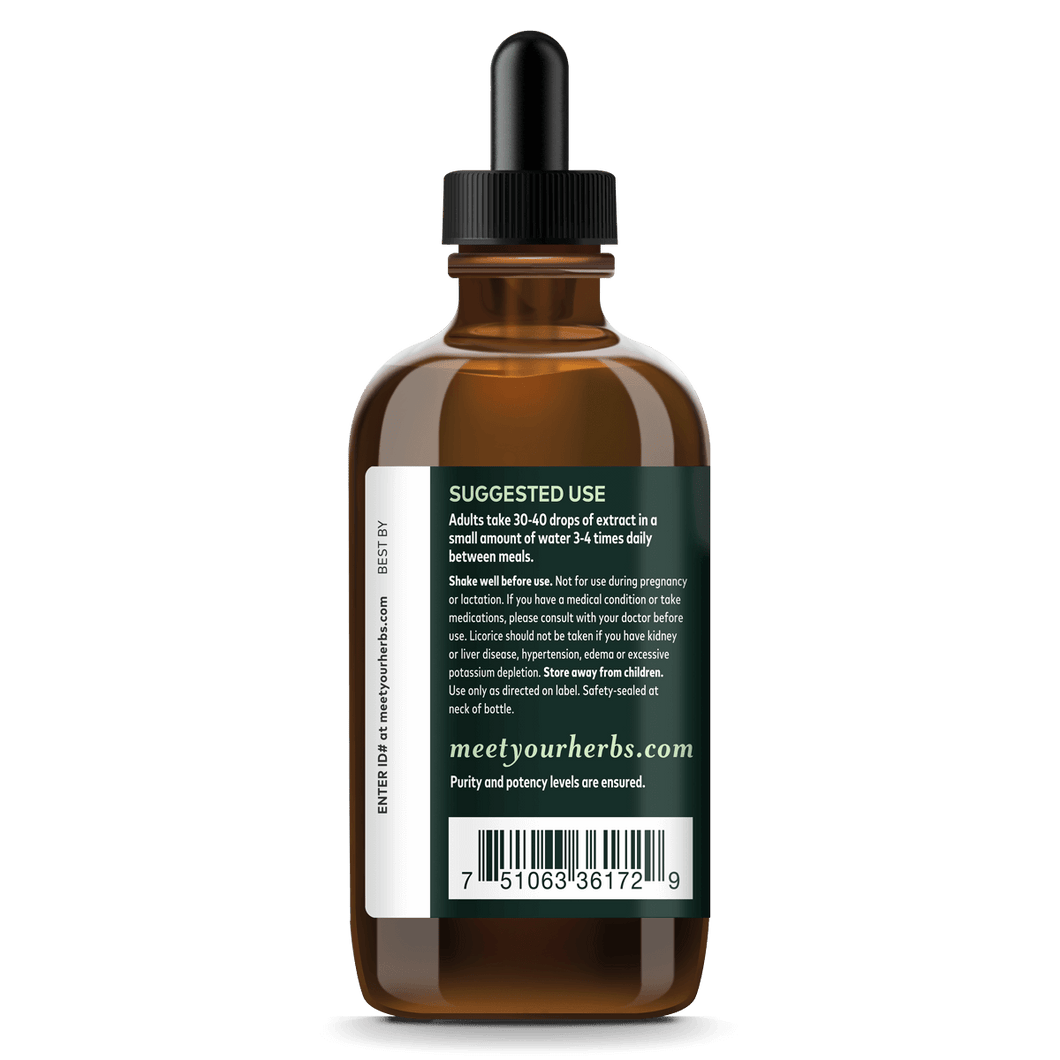 Licorice Root Extract Gaia Herbs GlycerinBased Licorace Root Extract
