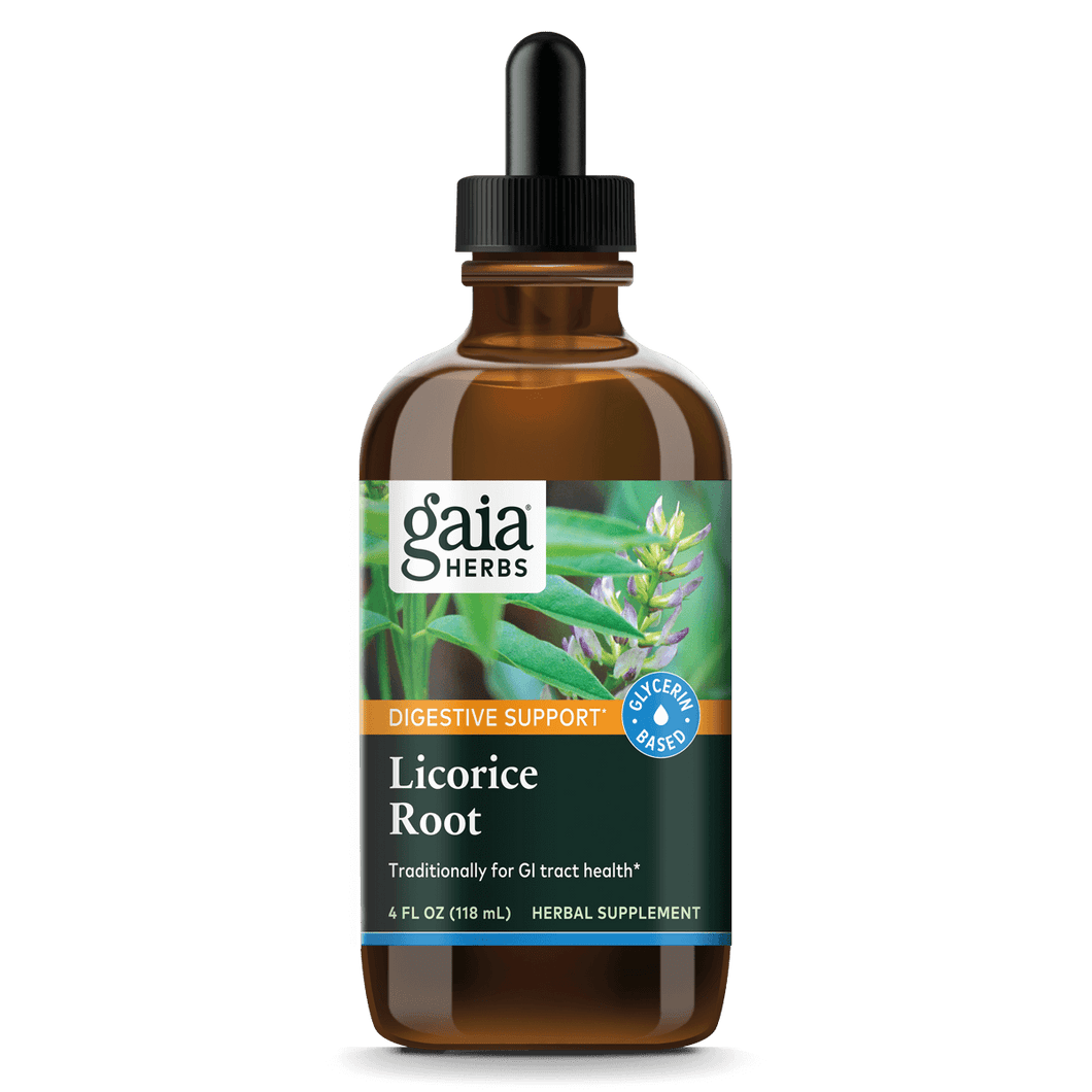 Licorice Root Extract Gaia Herbs GlycerinBased Licorace Root Extract
