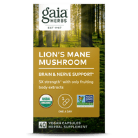 Gaia Herbs Lion's Mane Mushroom pills