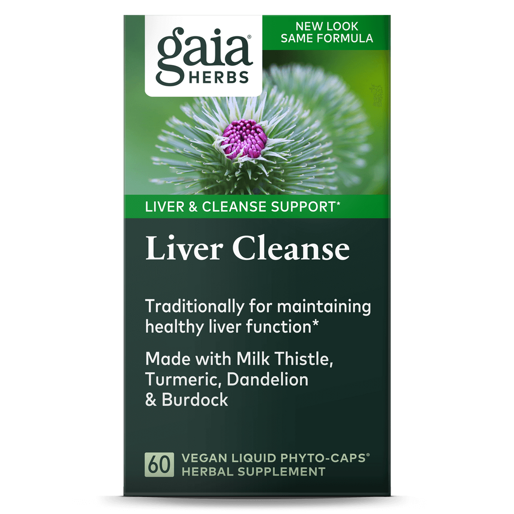 Liver Cleanse Pills for Healthy Function Maintainance Gaia Herbs®
