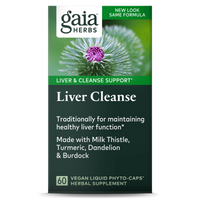 Gaia Herbs Liver Cleanse carton front