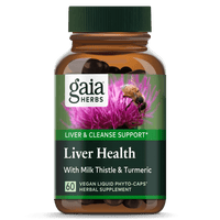 Gaia Herbs Liver Health for Liver Cleanse Support || 60ct