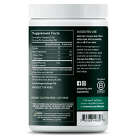 Gaia Herbs Maca Powder supplement facts || 16 oz