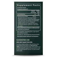 Gaia Herbs Male Libido supplement facts || 60 ct
