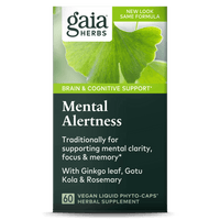 Gaia Herbs Mental Alertness Carton Front