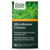 Gaia Herbs Microbiome Cleanse carton front || 60 ct