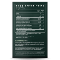 Gaia Herbs Natural Laxative Herbal Tea supplement facts and suggested use || 16 ct
