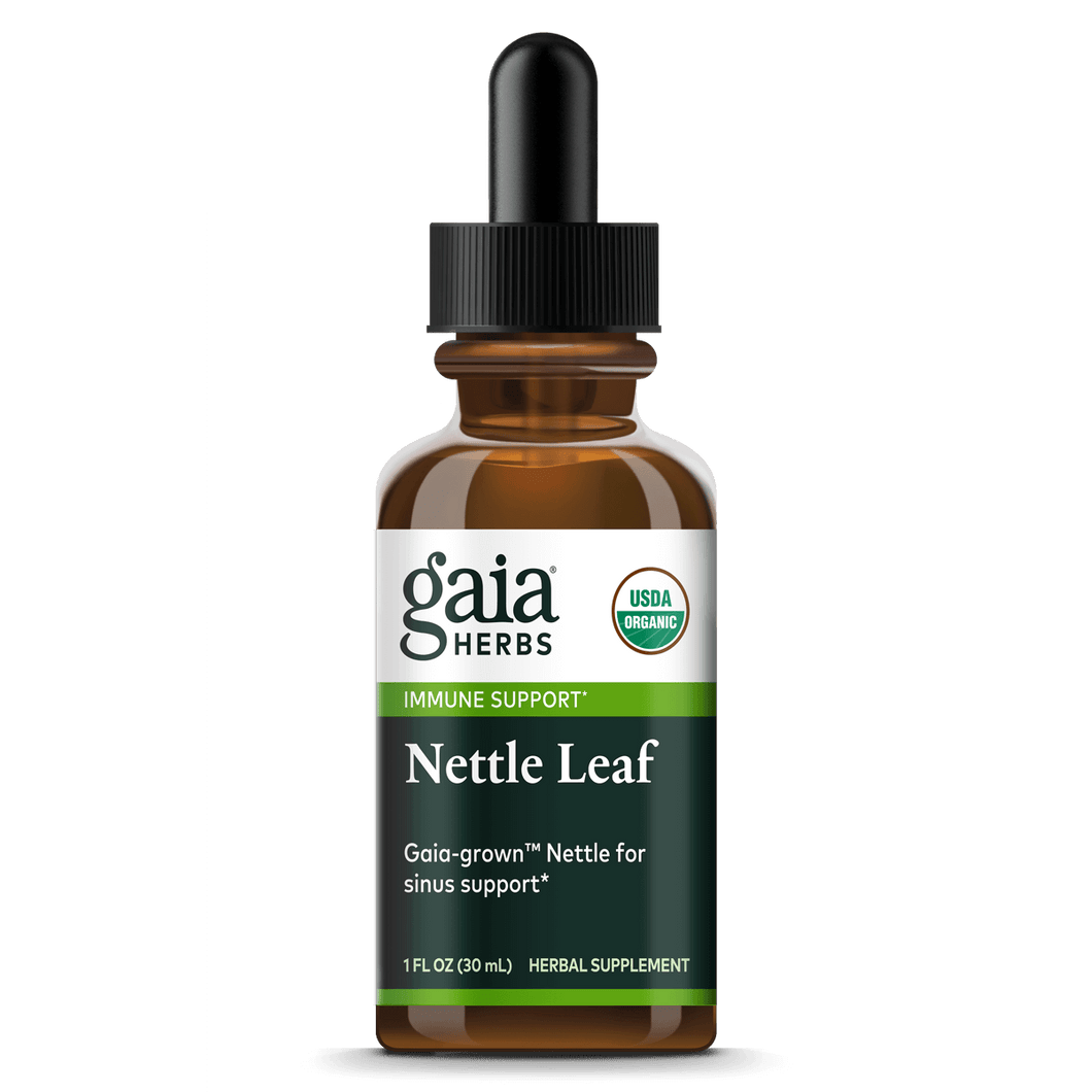 Gaia Herbs Nettle Extract, Certified Organic for Immune Support || 1 oz
