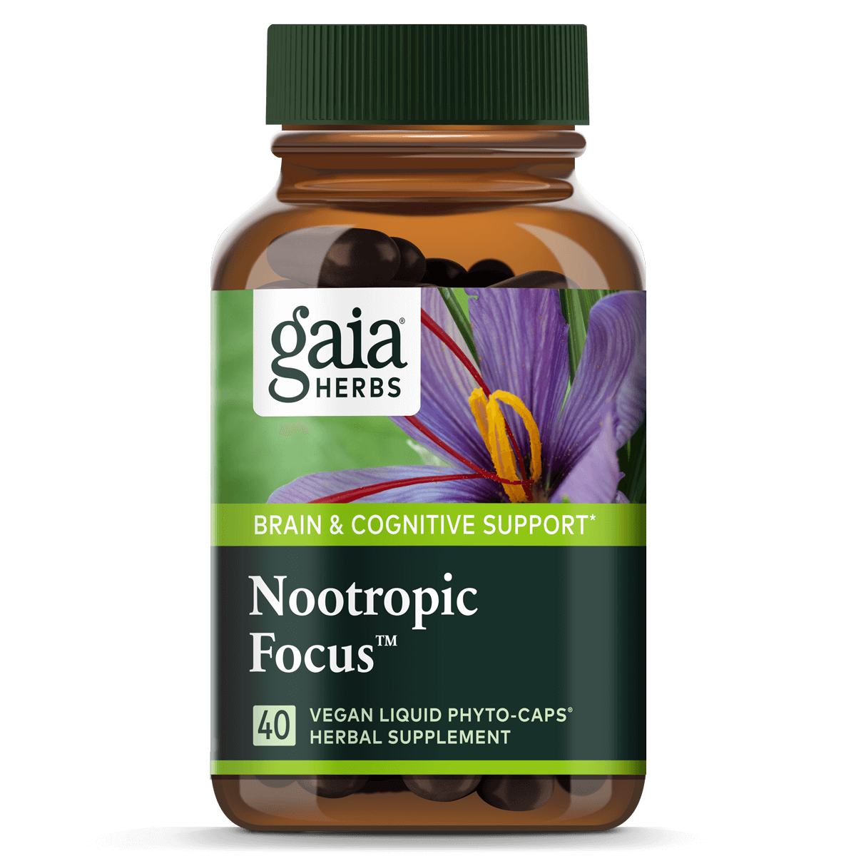 Nootropic supplement packaging