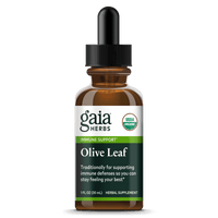 Gaia Herbs Olive Leaf Extract, Certified Organic for Immune Support || 1oz