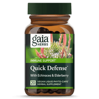 Gaia Herbs Quick Defense for Immune Support || 20 ct
