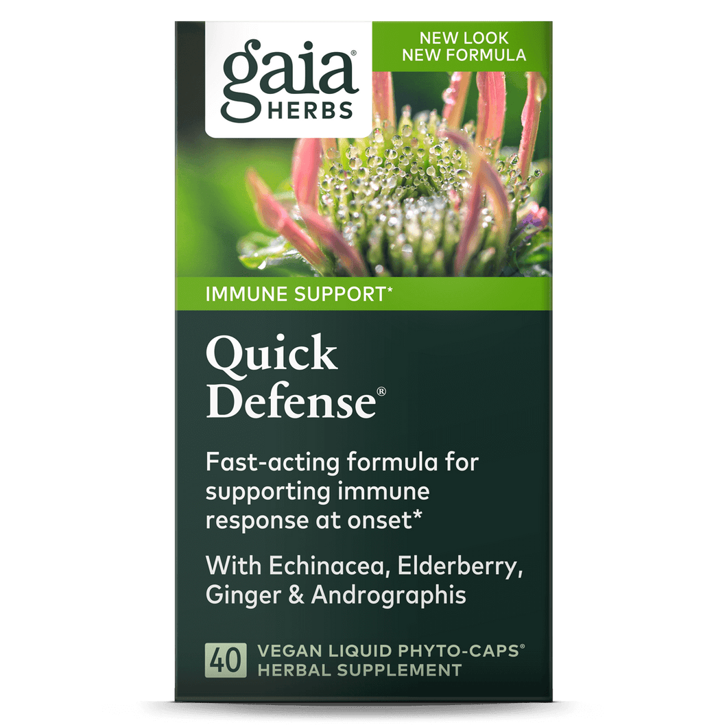 Immune Defense Supplement Quick Defense Gaia Herbs Gaia Herbs®