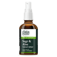 Gaia Herbs Sage & Aloe Throat Spray for Immune Support || 1 oz