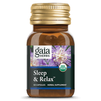 Gaia Herbs Sleep & Relax for Sleep Support || 50 ct