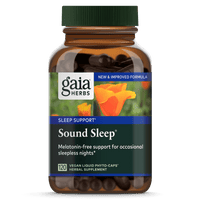 Gaia Herbs Sound Sleep for Sleep Support || 120 ct