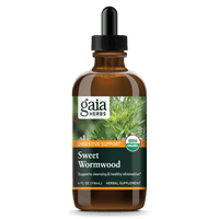 Gaia Herbs Wormwood Extract, Certified Organic for Digestive Support || 4 oz