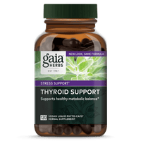 Gaia Herbs Thyroid Support for Stress Support || 120 ct
