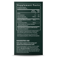 Gaia Herbs Thyroid Support supplement facts || 60 ct