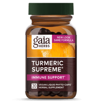 Gaia Herbs Turmeric Supreme Immune Support for Immune Support || 20 ct