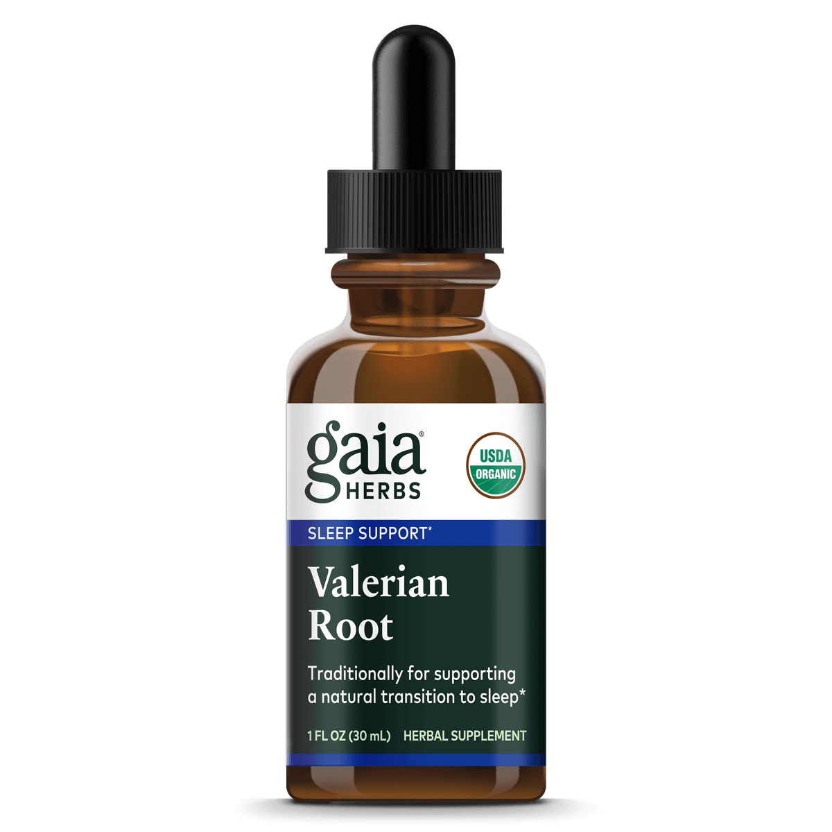 Valerian Root Extract, Certified Organic Gaia Herbs®
