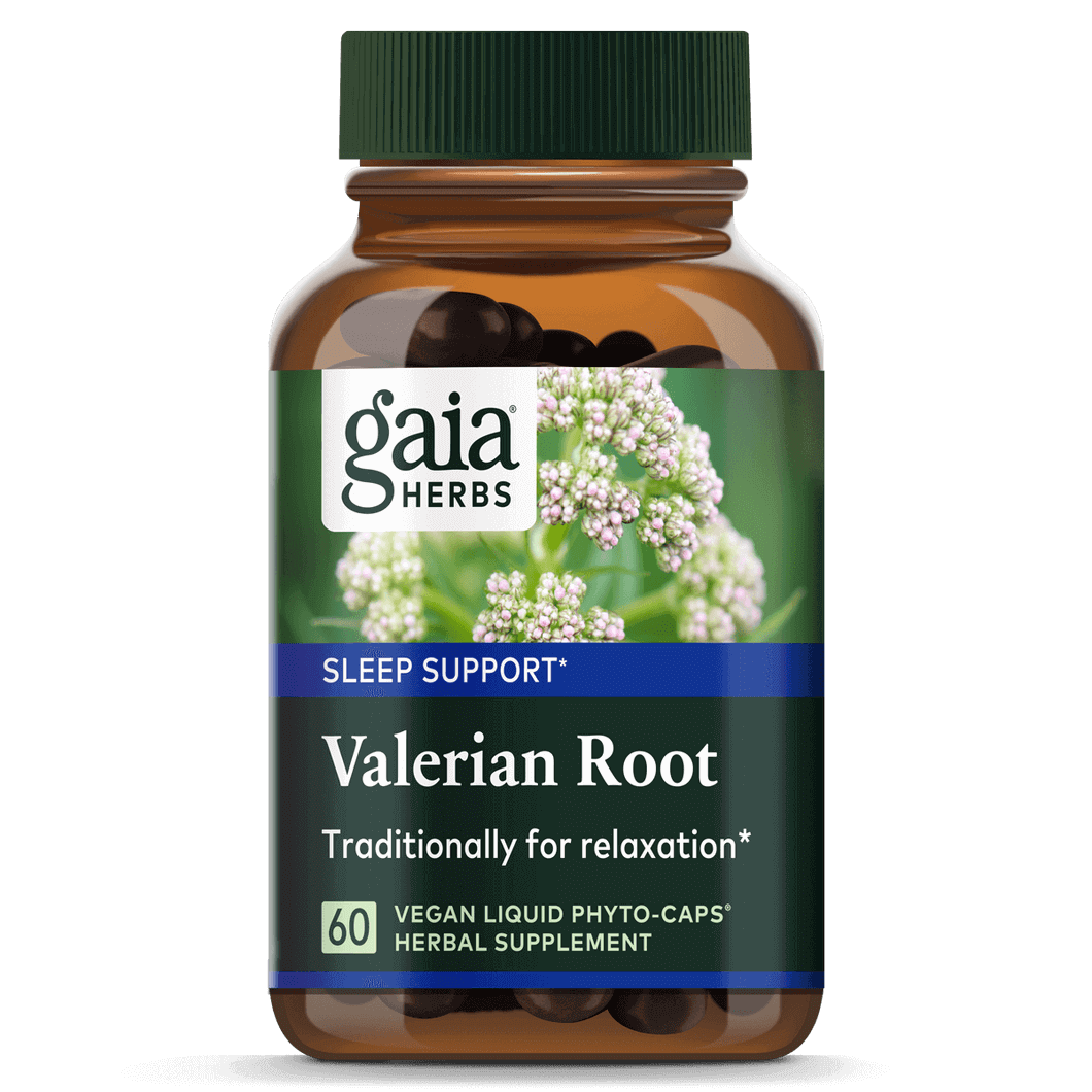 Gaia Herbs Valerian Root Pills for Sleep || 60ct