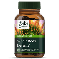 Gaia Herbs Whole Body Defense for Immune Support || 60 ct