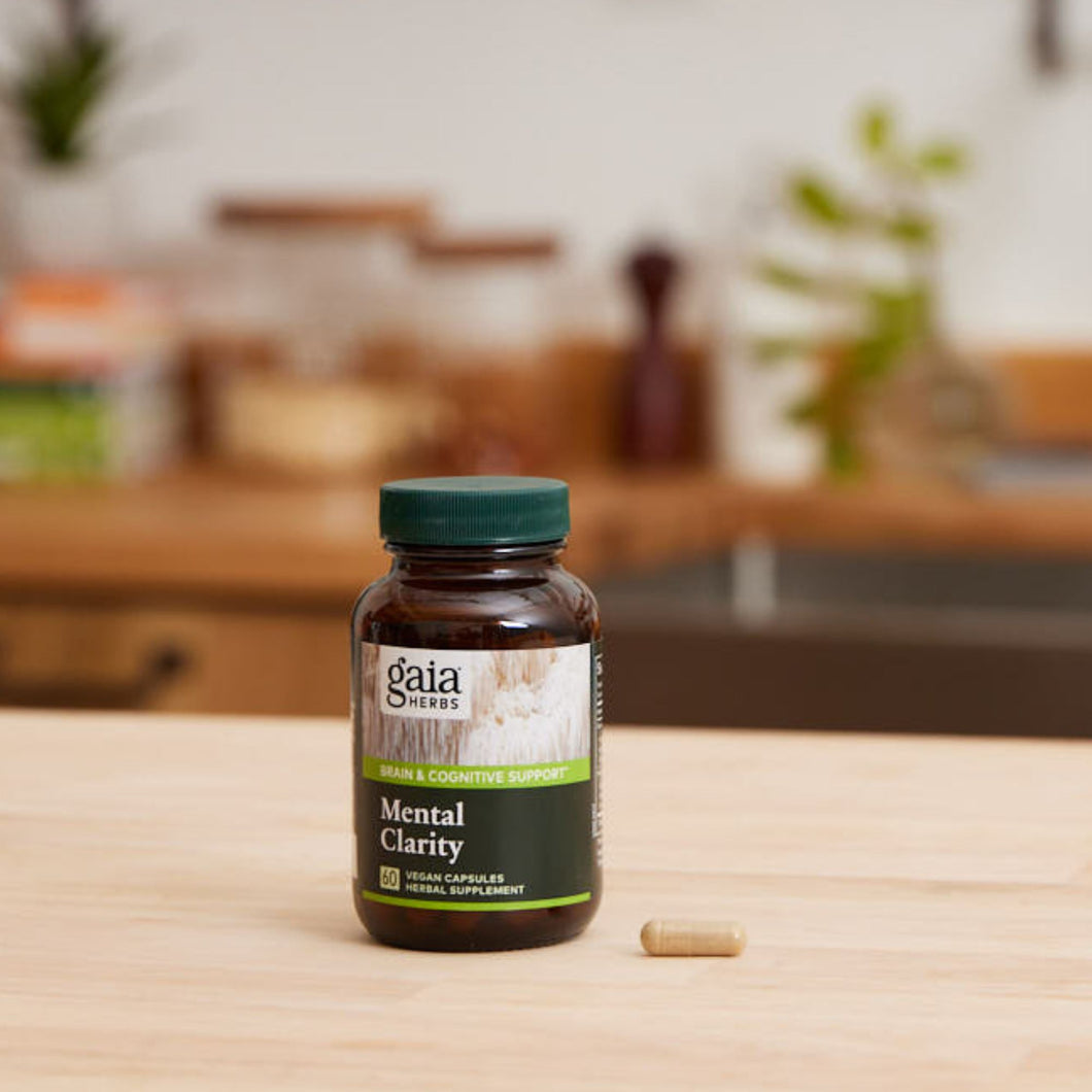 Mental Clarity Supplement With Mushrooms & Herbs Gaia Herbs®